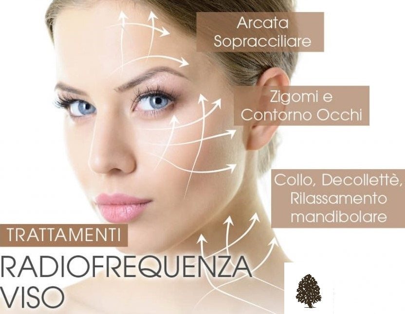 Radiofrequenza viso a persona